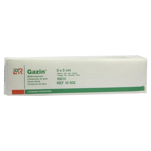 Lohmann & Rauscher Gazin Mullkompresse unsteril - 5x5cm 100 St