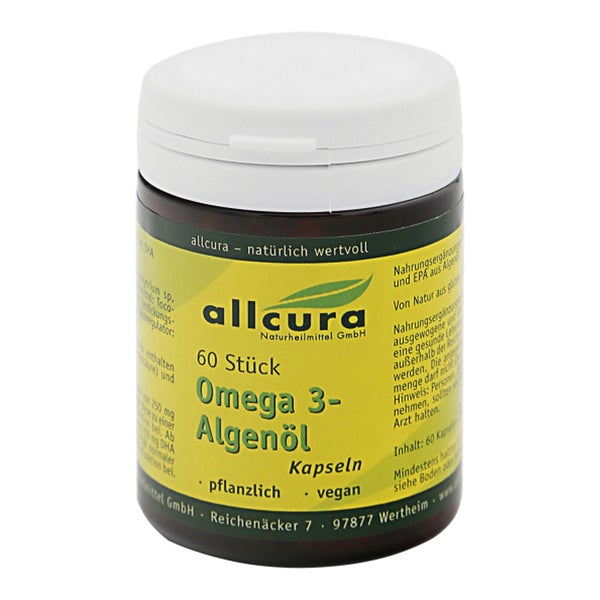 Omega-3 AlgenÖl Kapseln 60 St