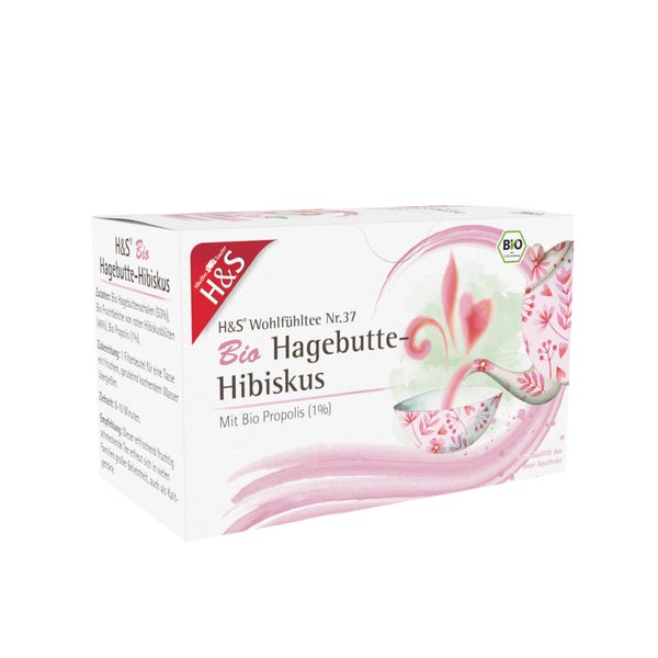 H&S Bio Hagebutte-hibiskus Filterbeutel 20X3,0 g