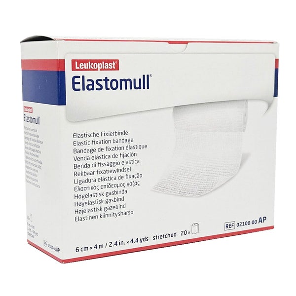 Elastomull 6 cmx4 m elast.Fixierb.2100 20 St