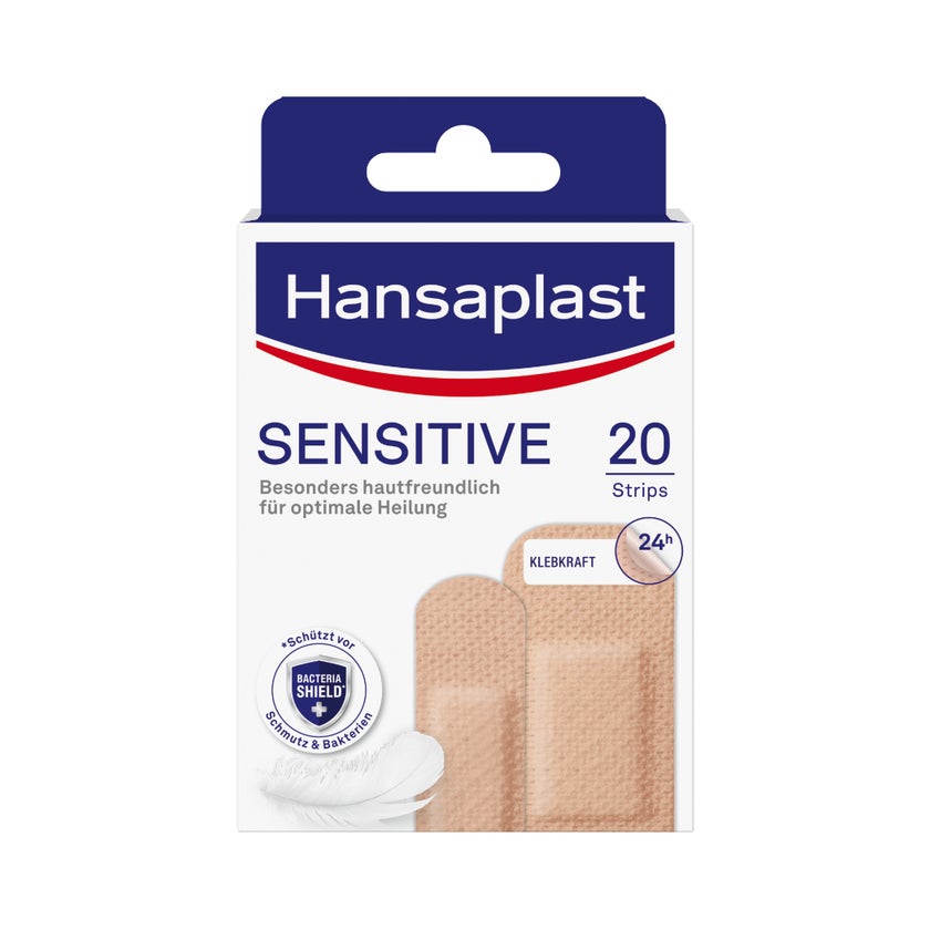 Hansaplast Sensitive Pflasterstrips haut 20 St