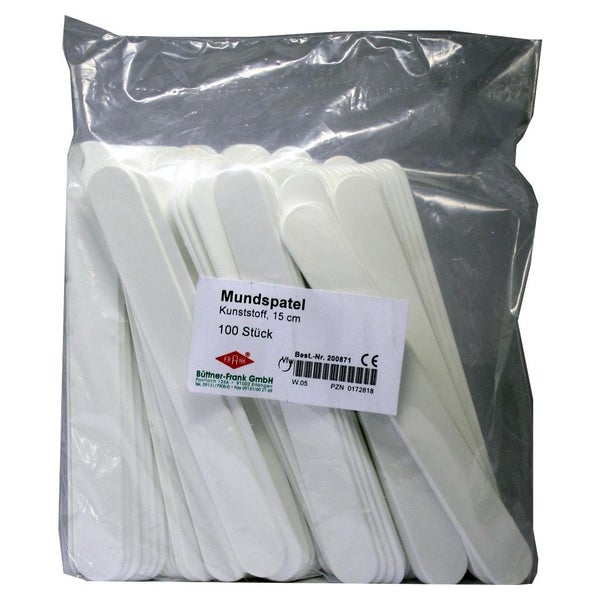 Mundspatel Kunststoff 100 St