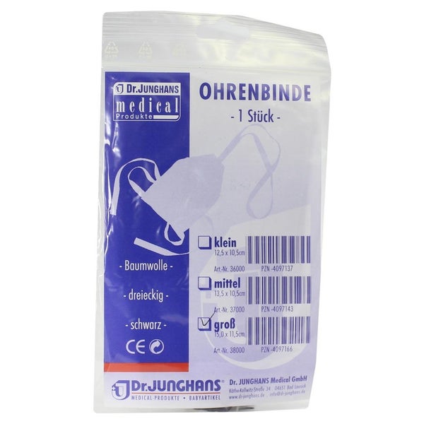 Ohrenbinde Dreieckig groß 11,5x15 cm 1 St