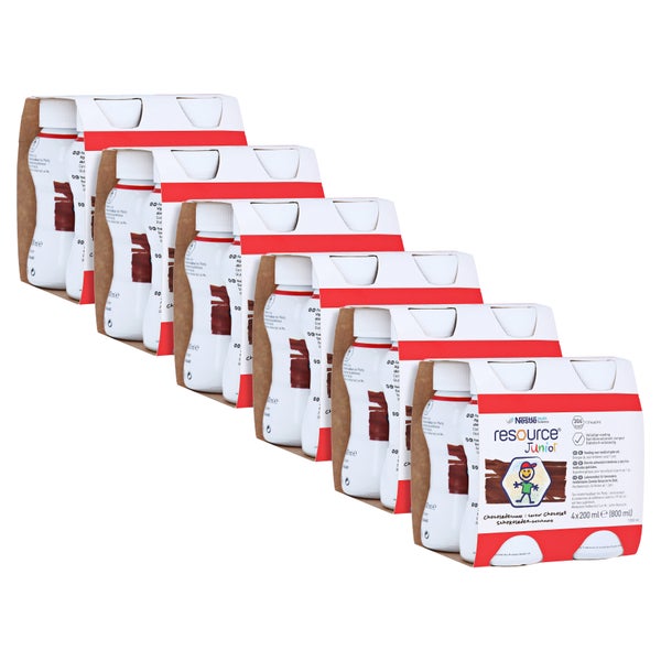 Resource Junior Schokoladen-geschmack fl 6X4X200 ml