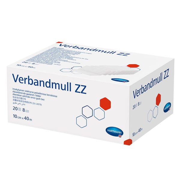 HARTMANN Verbandmull ZZ 20fd 8f 80 cm 1 St