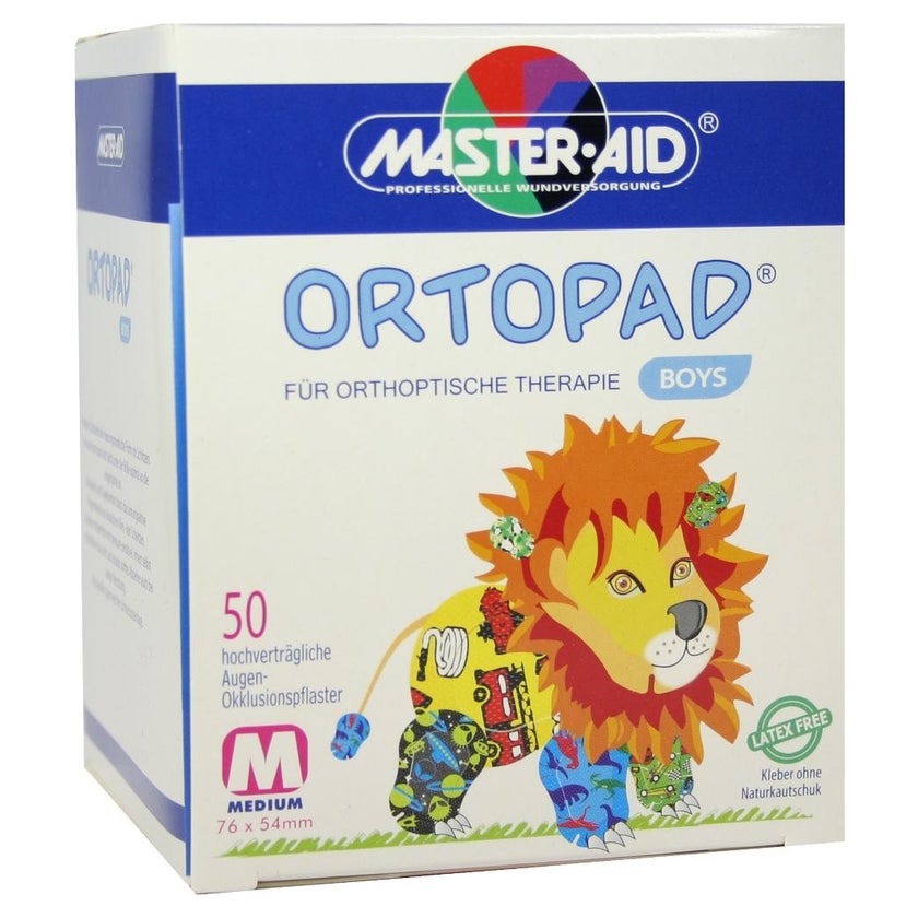 Ortopad for boys medium Augenokklusionsp 50 St