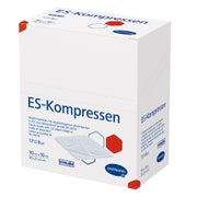 Hartmann ES Mullkompressen steril 10 x 10 cm, 17-fädig, 8-fach 25X2 St