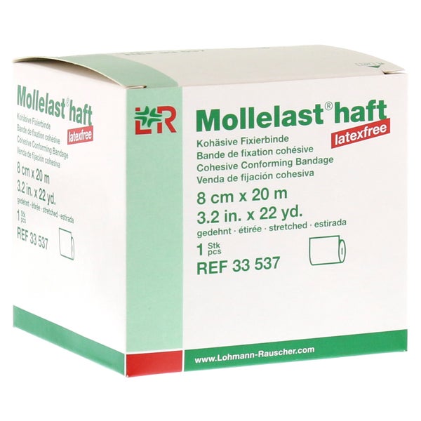 Mollelast haft Binden latexfrei 8 cmx20 1 St