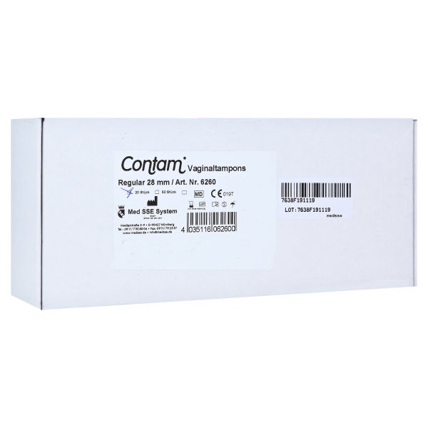 Contam Vaginaltampon Regular 20 St