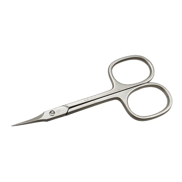 Hautschere gebogen vernickelt , 9 cm 1 St