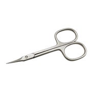 Hautschere gebogen vernickelt , 9 cm 1 St