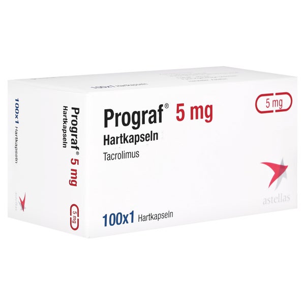 Prograf 5 Mg Hartkapseln 100 St