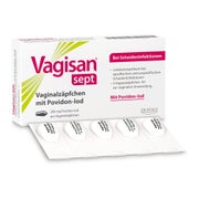 Produktabbildung: Vagisan sept Vaginalzäpfchen 5 St