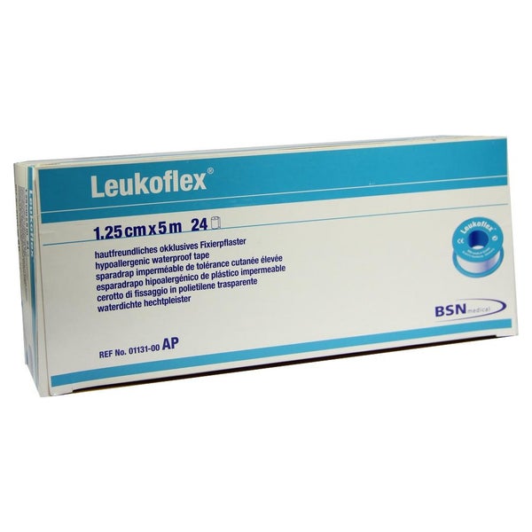 Leukoflex Verbandpflaster, 1,25 cm x 5 m 24 St