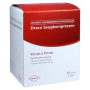 Saugkompressen Unsteril 10x10 cm Draco 30 St