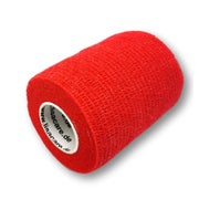 Produktabbildung: LisaCare selbsthaftende Bandage - Rot - 7,5cm x 4,5m 1 St