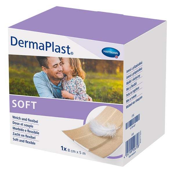 Dermaplast SOFT Pflaster 8 cmx5 m 1 St