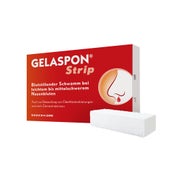 Gelaspon Strip 1x1x4 cm Gelatineschwamm 4 St
