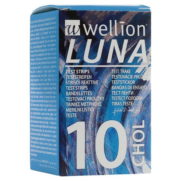 Wellion LUNA Cholesterinteststreifen 10 St