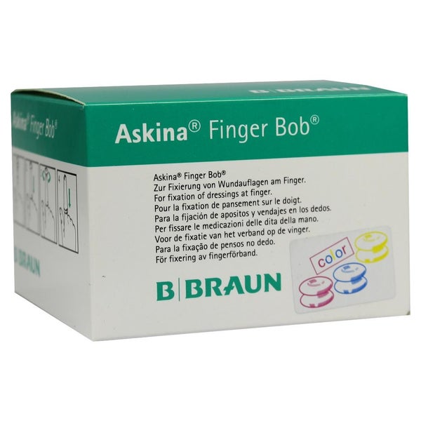 B.Braun Askina Finger Bob Fingerschnellverband farbig, 180 mm lang (50 Stck.) 50 St