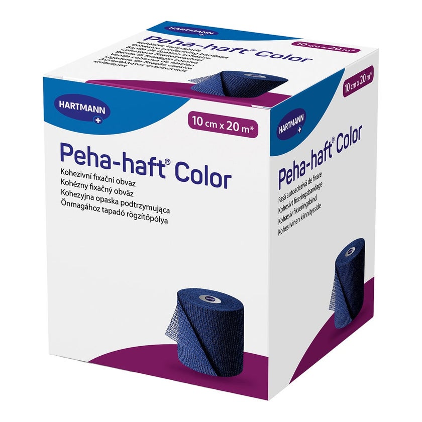 Hartmann Peha-haft Kohäsive Fixierbinde 10 cm x 20 - Blau 1 St