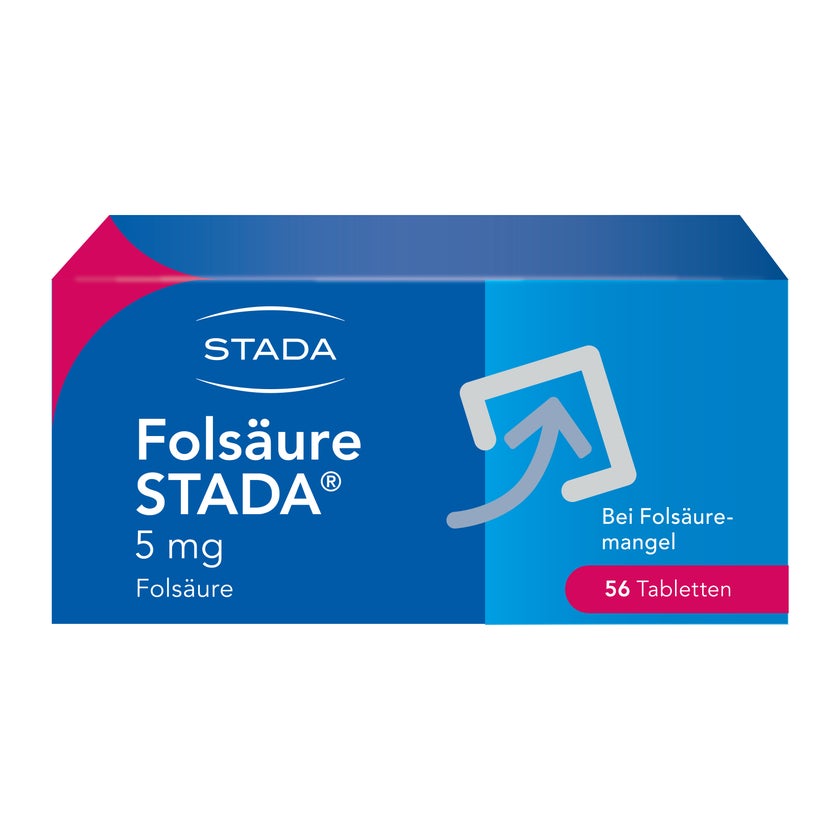 Folsäure STADA®5 mg Tabletten 56 St