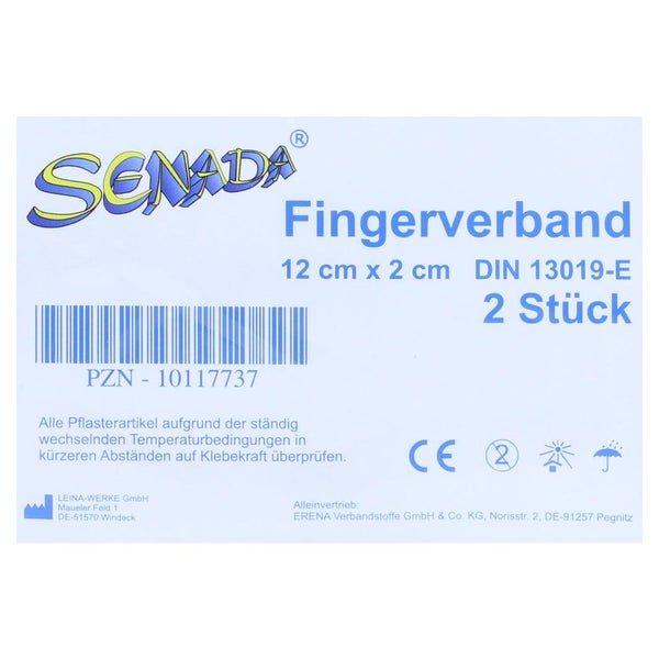 Senada Fingerverband 2x12 cm 2 St