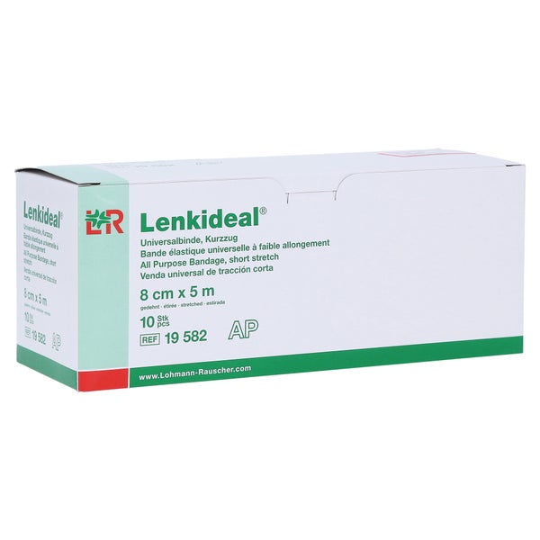 Lenkideal Idealb.8 cmx5 m weiß o.Verband 10 St