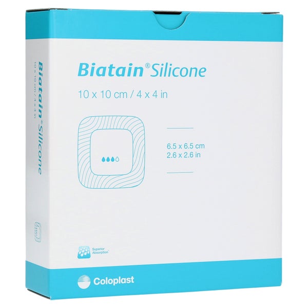 Biatain Silicone Schaumverband 10x10 cm 10 St