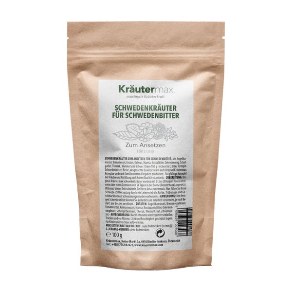SchwedenkrÄuter F.schwedenbitter-ansatz 2 Liter 100 g