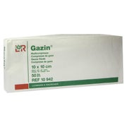 Lohmann Rauscher Gazin Mullkompresse 10x10cm, 32-fach, 20-fädig, 50 Stück 50 St