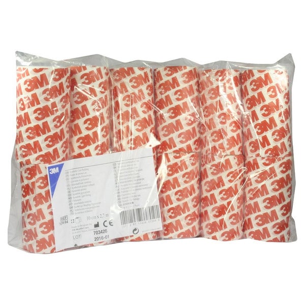 Polsterwatte Binde 3M 10cmx2,7m Rolle MW 12 St