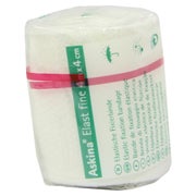 Produktabbildung: B. Braun Askina Elast fine elastische Fixierbinde weiß feinmaschig - 4 cm x 4 m / Einzeln 1 St