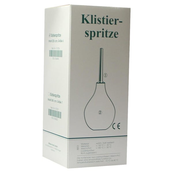 Klistierspritze Gr.6 Birnf.m.kan.200 g 1 St