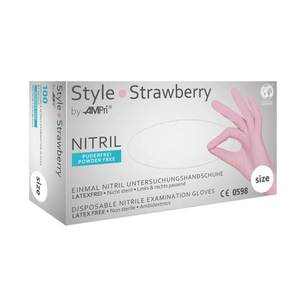 Style Strawb.unt.hands.nitril Unster.pf 100 St 100 St
