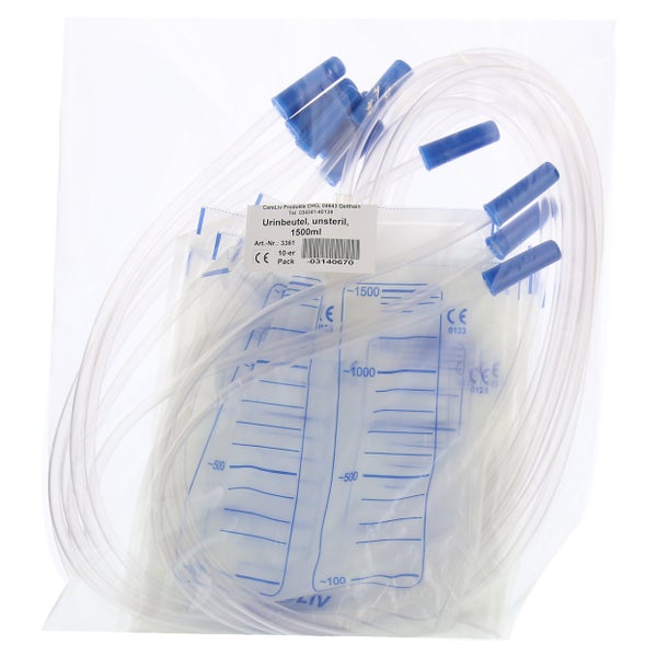 Urinbeutel Unsteril 1,5 l 10 St