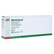 Mollelast elastische Fixierbinde 20 Stück - 4 m x 4 cm 20 St