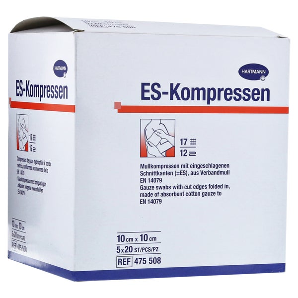 Es-kompressen Steril 10x10 cm 5X20 St