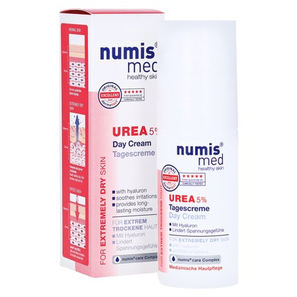 NUMIS Med Urea 25% Schrundensalbe – 50 Ml Für Stark Rissige, Trockene Haut