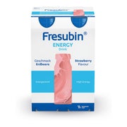 Produktabbildung: Fresubin Energy Trinknahrung Erdbeere 4X200 ml