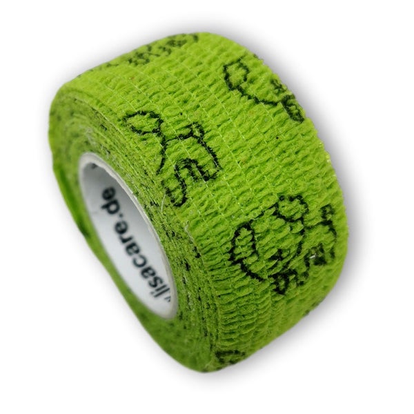 LisaCare Fingerpflaster - Hund Grün - 2,5cm x 4,5m 1 St
