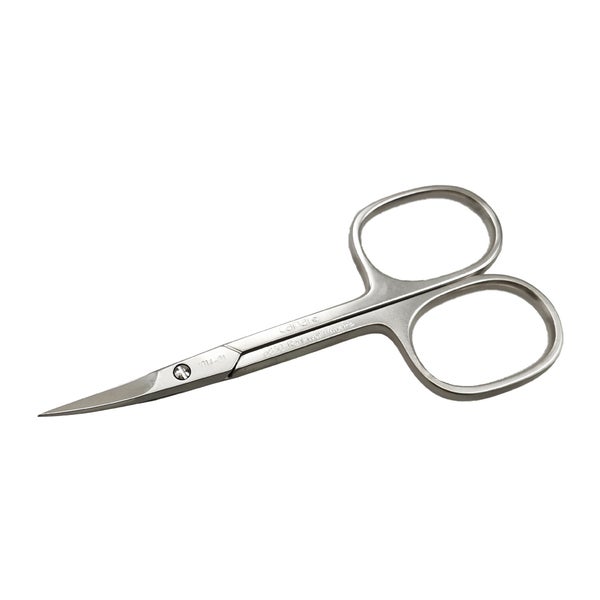 Nagel- und Hautschere gebogen vernickelt, 9 cm 1 St
