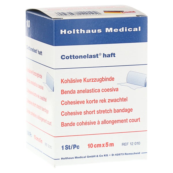 Kurzzugbinde Kohäsiv 10 cmx5 m 1 St