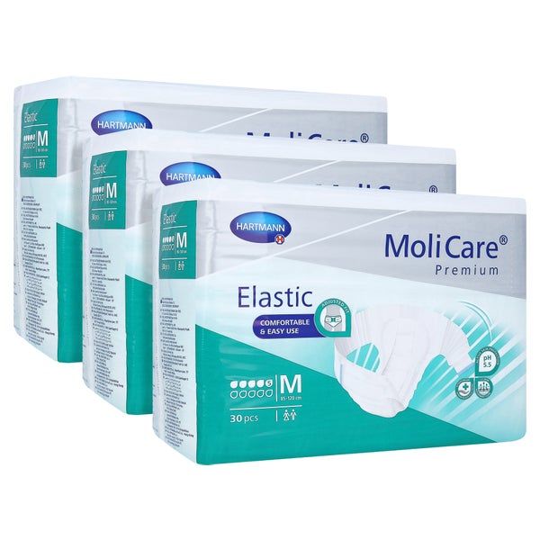 Molicare Premium Elastic Slip 5 Tropfen 3X30 St