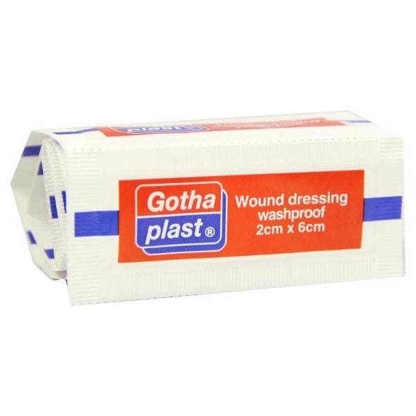Gothaplast Wundpflaster wasserfest 2cmx6cm 1 St