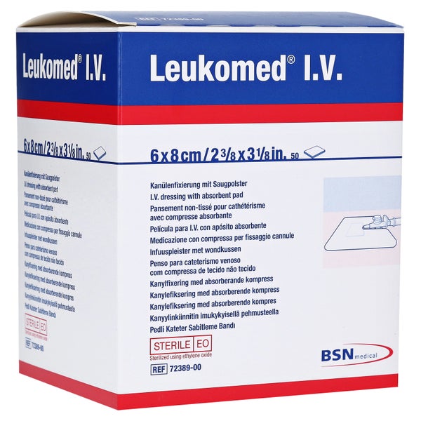 Leukomed I.V. Pflaster 50 St