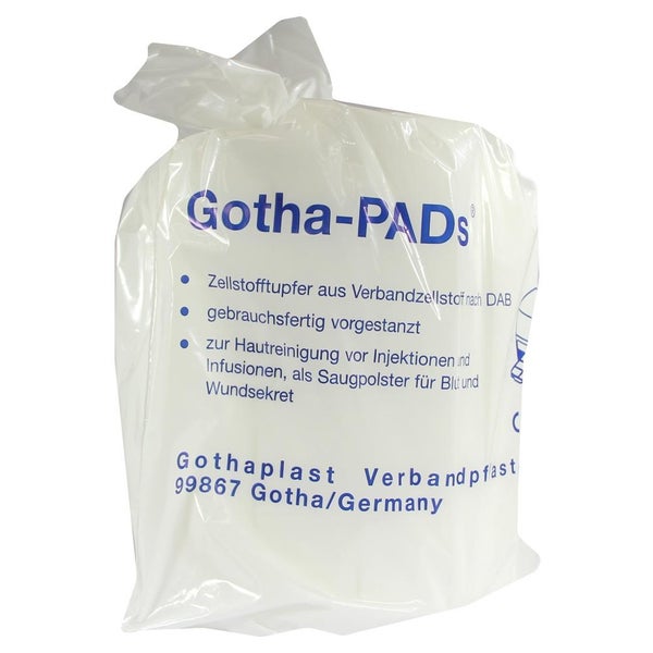 Gotha PADS Zellstofftupfer 4x5 cm 1000 St