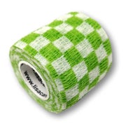 LisaCare selbstklebender Verband - Karo Grün - 5cm x 4,5cm 1 St