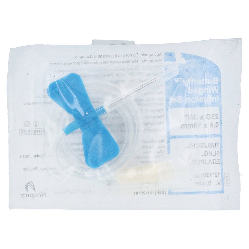 Butterfly Kanüle 23 G blau 1 St