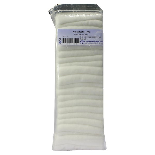 Verbandwatte Zickzack 100% Baumwolle 100 g